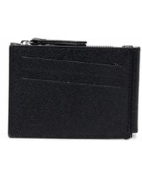 Maison Margiela - Accessoires ,Zwart ,Leer Zwarte Leren Portemonnees En Kaarthouders - Lyst