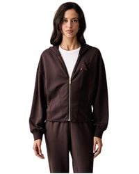 ARMANI EXCHANGE - Zip-Through Hoodie - Lyst