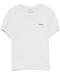 Coperni - T-Shirt Met Ronde Hals En Logo - Lyst