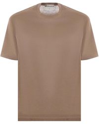 FILIPPO DE LAURENTIIS - Cotone cammello t-shirt e polo - Lyst