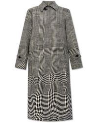 Burberry - Cappotto lungo - Lyst