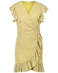 Freebird by Steven Rosy Mini Jurk - Geel