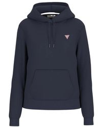 Guess - Blauwe Triangle Sweater Voor Vrouwen - Lyst