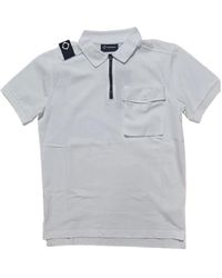 Ma Strum - Tops ,Wit ,Katoen Cargo Pocket Polo Shirt - Lyst