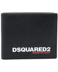 DSquared² - Logo Print Vouwportemonnee - Lyst