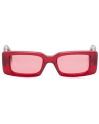 Off-White c/o Virgil Abloh - Gafas de sol rojas con estuche original - Lyst