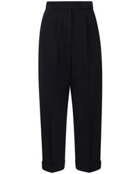 Max Mara - Cropped Trousers - Lyst