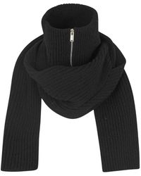 Samsøe & Samsøe - Accessoires ,Zwart ,Wol Sakara Nekwarmer - Lyst