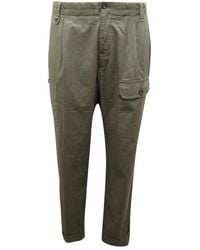 Paolo Pecora - Slim-Fit Trousers - Lyst