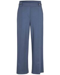 Masai - Broeken ,Blauw ,Cropped Broeken - Lyst