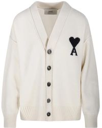 Ami Paris - Cardigans - Lyst