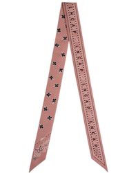 Longchamp - Silky Scarves - Lyst