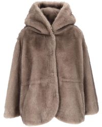 Bully - Faux Fur Hooded Jacket - Lyst