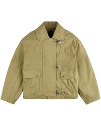 Fay - Jassen ,Groen ,Katoen 3 Ganci Jacket - Lyst