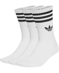adidas - 3-Stripes Crew Sokken 3 Paar - Lyst