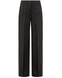 Semicouture - Wide Trousers - Lyst