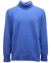 Amaranto - Round-Neck Knitwear - Lyst
