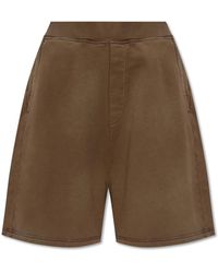 DSquared² - Korte Broeken ,Bruin ,Katoen X Invicta Shorts - Lyst