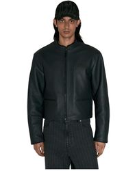 032c - Jackets > leather jackets - Lyst