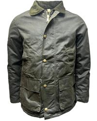 Brixtol Textiles - Jassen ,Groen ,Katoen Curtis Waxed Jacket - Lyst
