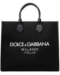 Dolce & Gabbana - Großer Nylon-Shopper - Lyst