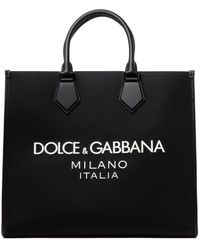 Dolce & Gabbana - Shopper Met Logo-Reliëf - Lyst
