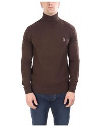 U.S. POLO ASSN. - Turtleneck Regular Fit Trui - Lyst