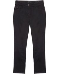 FIORELLA RUBINO - Reguläre hose smeraldo baumwoll-stretch hose - Lyst