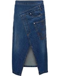 JW Anderson - Denim Skirts - Lyst