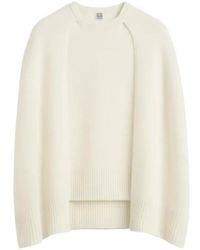 TOTEME - Truien & Vesten ,Kasjmier Crew Cape Knit - Lyst
