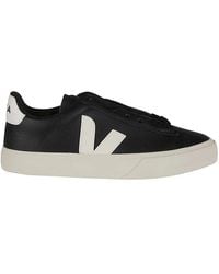 Veja - Campo Chromefree Leather Trainers White - Lyst