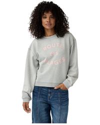 Alchemist - Hoodies & Sweatvesten ,Grijs ,Katoen Sweater Isla - Lyst