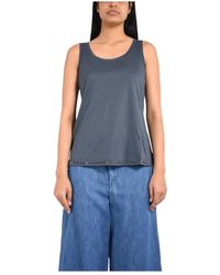 Max Mara - Cotton And Modal Jersey Top - Lyst