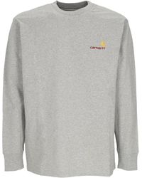 Carhartt - Script Long Sleeve Tee - Lyst