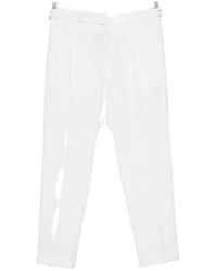 BRIGLIA - Straight Trousers - Lyst