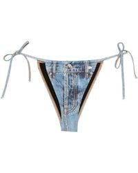 DIESEL - Badmode ,Blauw ,Denim Jodie Bikini Bottom - Lyst