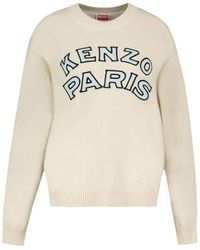 KENZO - Paris Emblem Pullover - Lyst