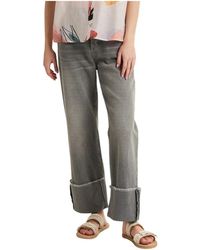 ALESSIA SANTI - Jeans ,Grijs ,Straight Jeans - Lyst