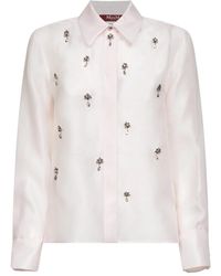 Max Mara - Overhemden ,Roze ,Eagi Shirt - Lyst
