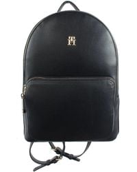 Tommy Hilfiger - Schwarzer Rucksack Für Frauen - Lyst