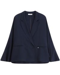Please - Oversized Double-Breasted Blazer - Lyst