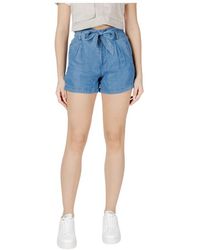 ONLY - Denim Shorts - Lyst
