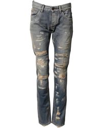 Dolce & Gabbana - Skinny Jeans - Lyst