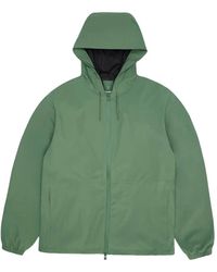 Rains - Jassen ,Groen ,Suva W3 Well Hardshell Jas - Lyst
