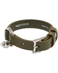 McQueen - Skull Ring Armband - Lyst