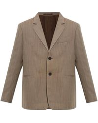 Studio Nicholson - Jassen ,Bruin ,Wol Roversi Wol Jas - Lyst