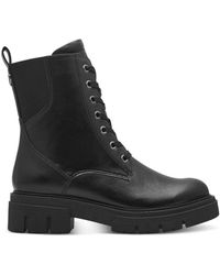 Marco Tozzi - Schwarze stiefeletten - Lyst