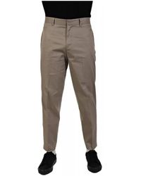 Emporio Armani - Slim-Fit Trousers - Lyst
