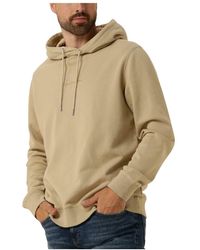 Calvin Klein - Hoodies & Sweatvesten ,Katoen Washed Monologo Hoodie - Lyst