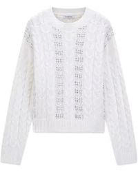 Guess - Ronde Hals Gebreid - Lyst